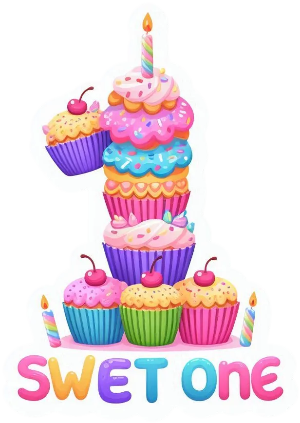 1st Birthday Cake Png With Candles And Sprinkles - Royalty Free 1st Birthday Cake Png Image | Pngmagic Free Download 1st Birthday Cake Png With Candles And Sprinkles - High Quality 1st Birthday Cake Png PNG Image