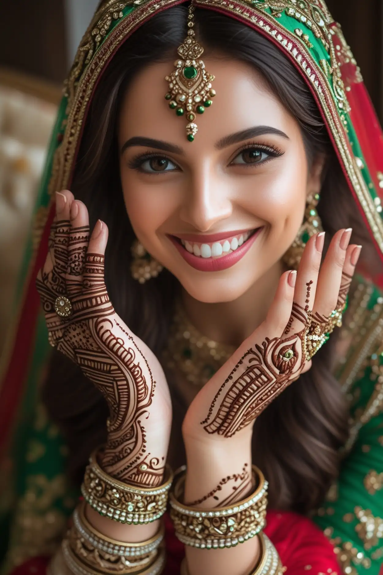 Free Download 2025 Trending Teej Mehndi Design - High Quality Teej Mehndi Design Background