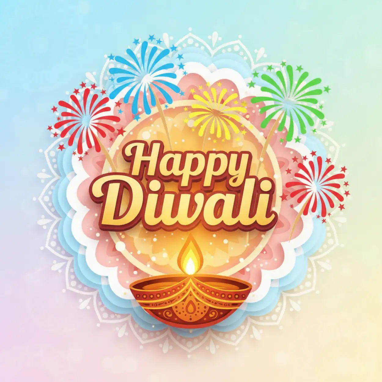 3d Happy Diwali Text Image Design With Neon Glowing Effects Hd - Royalty Free Happy Diwali Image | Pngmagic Free Download 3d Happy Diwali Text Image Design With Neon Glowing Effects Hd - High Quality Happy Diwali Background