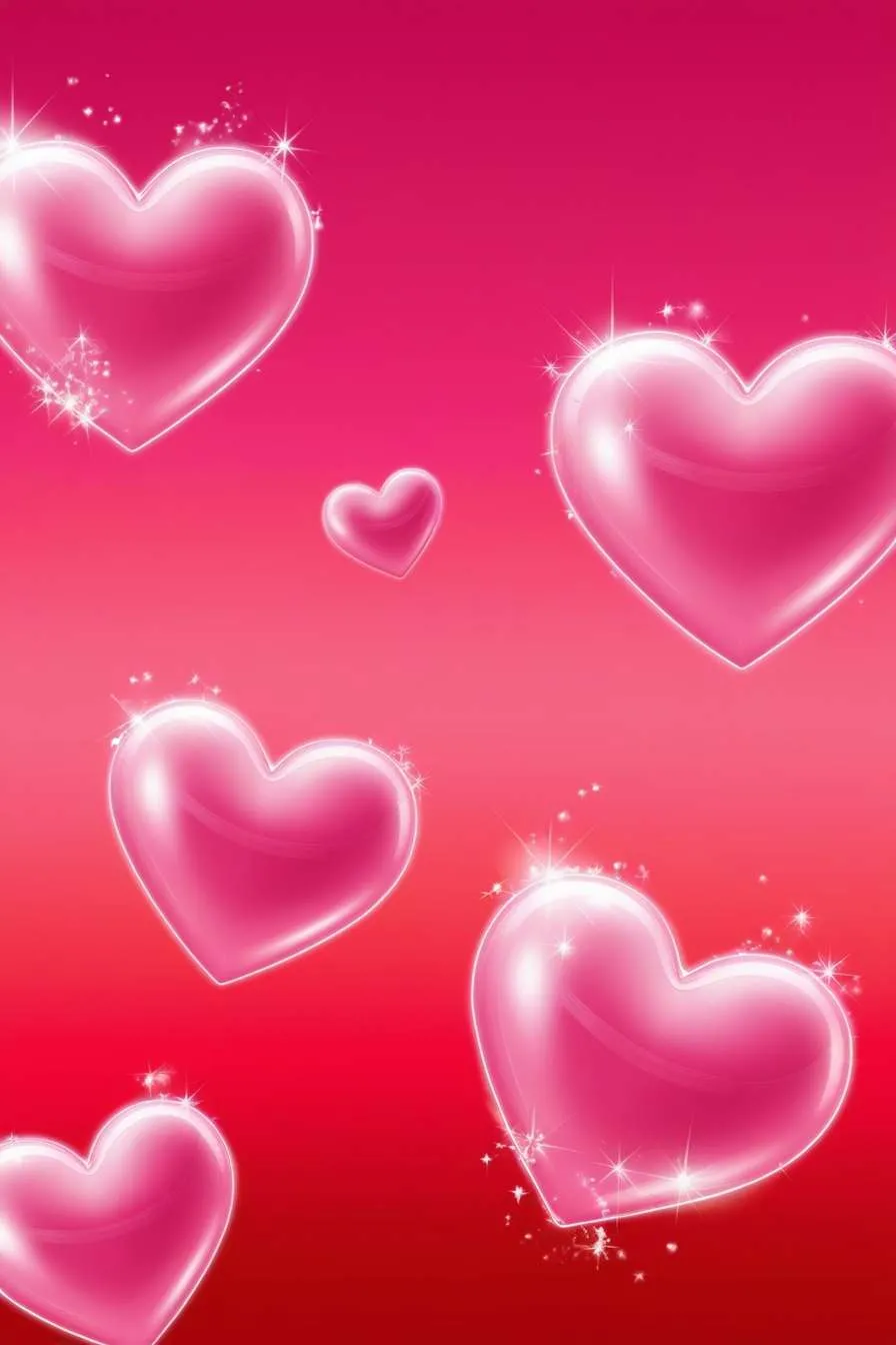 3d Love Background With Glowing Neon Hearts - Royalty Free Love Background Image | Pngmagic Free Download 3d Love Background With Glowing Neon Hearts - High Quality Love Background Background