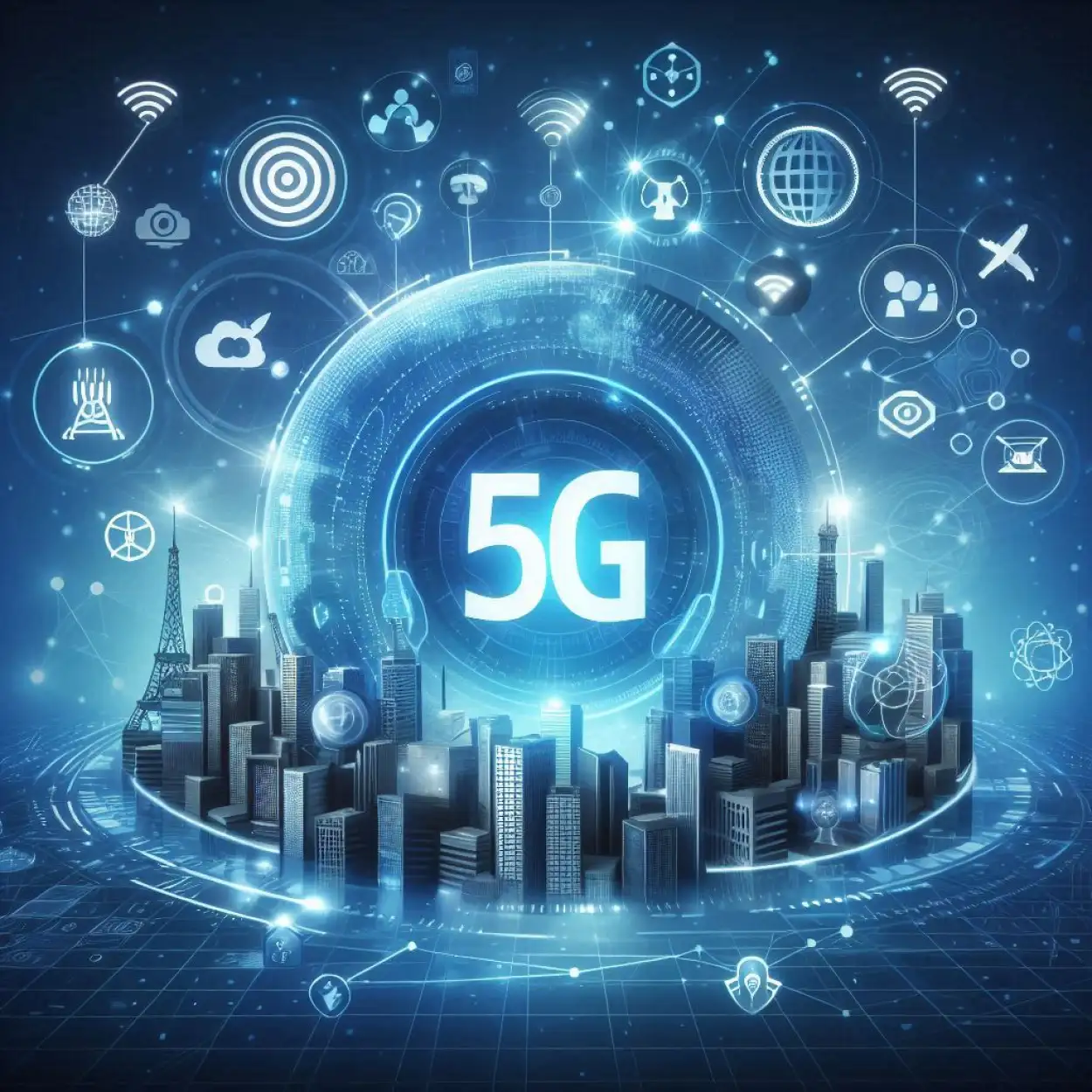 5G Network Technology Background With Wireless Connectivity - Royalty Free Technology Background Image | Pngmagic Free Download 5G Network Technology Background With Wireless Connectivity - High Quality Technology Background Background