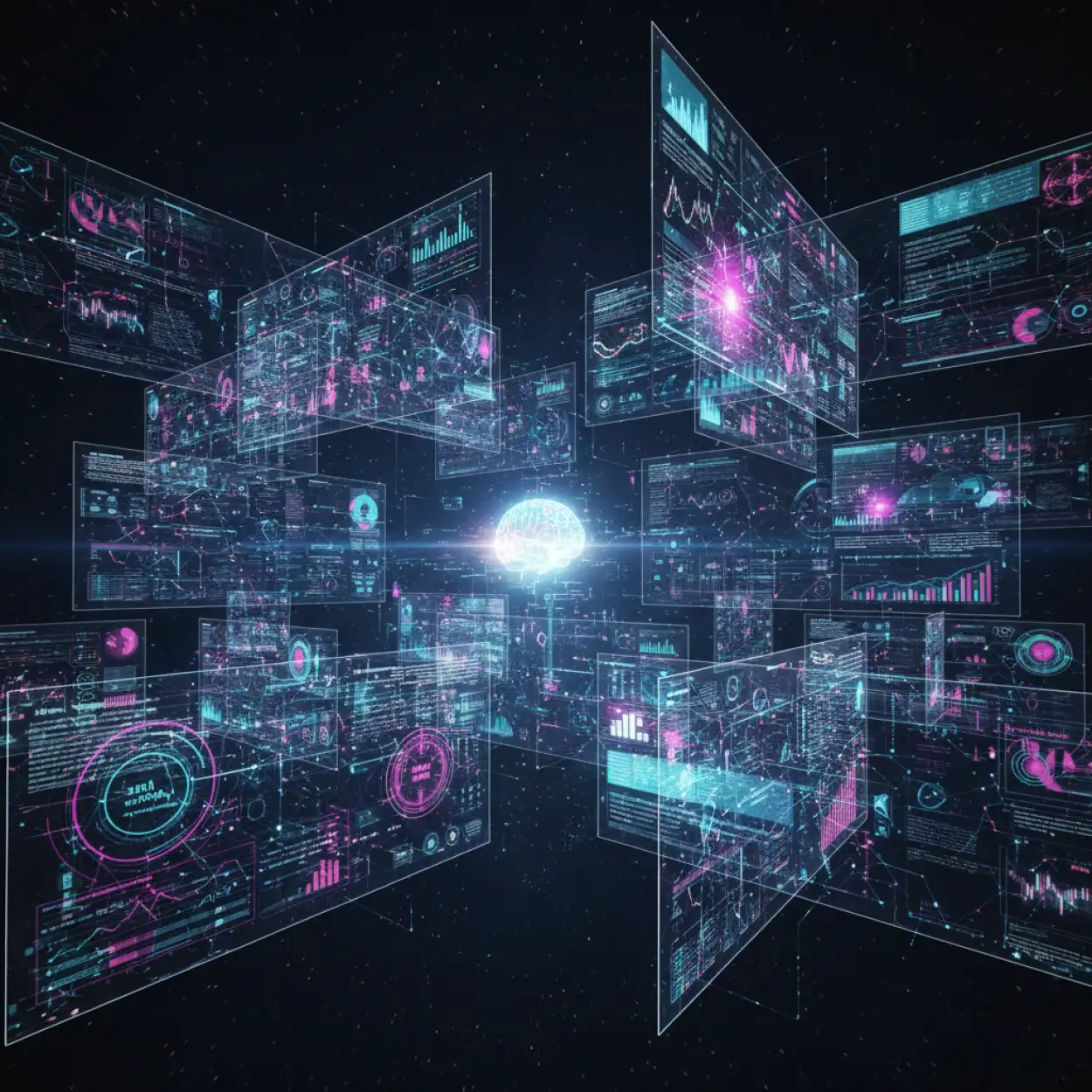 Free Download Abstract Ai Business Background - High Quality Ai Business Background Background