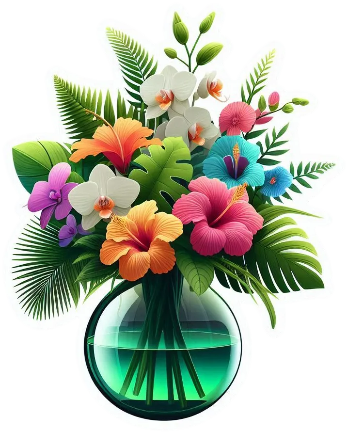 Abstract Flower Bouquet Png Art - Royalty Free Flower Bouquet Png Image | Pngmagic Free Download Abstract Flower Bouquet Png Art - High Quality Flower Bouquet Png PNG Image
