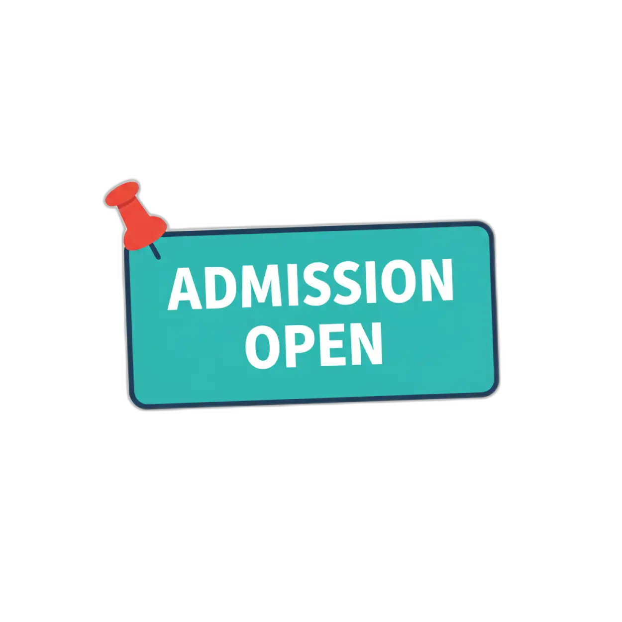 Free Download Admission Open Vector Png - High Quality Admission Open Png PNG Image