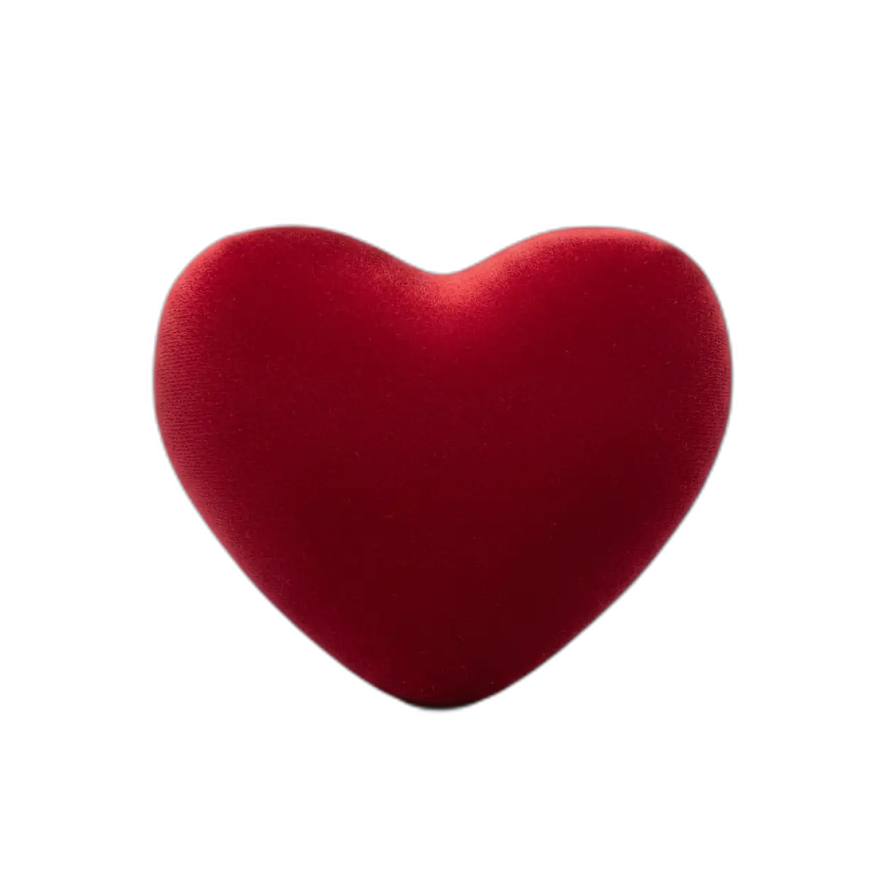 Free Download Aesthetic Red Heart Png Clean Cutout No Background - High Quality Red Heart Png Transparent PNG