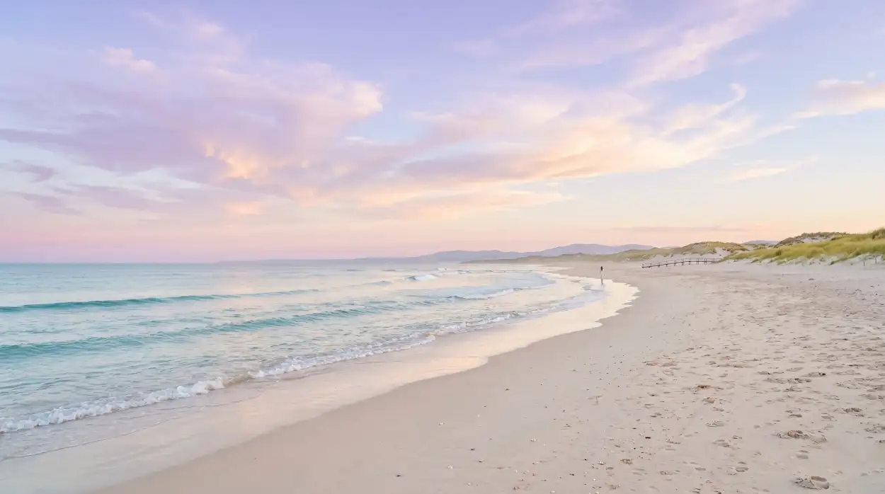 Free Download Aesthetic Summer Wallpaper With Soft Pastel Tones - High Quality Summer Aesthetic Wallpaper Image