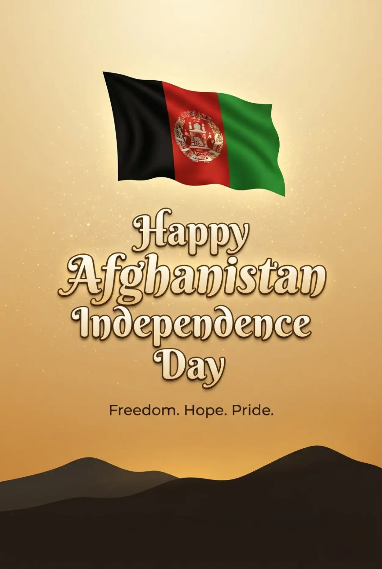 Free Download Afghan Independence Day 2026 Flag Background - High Quality Afghan Independence Day 2026 Background Image