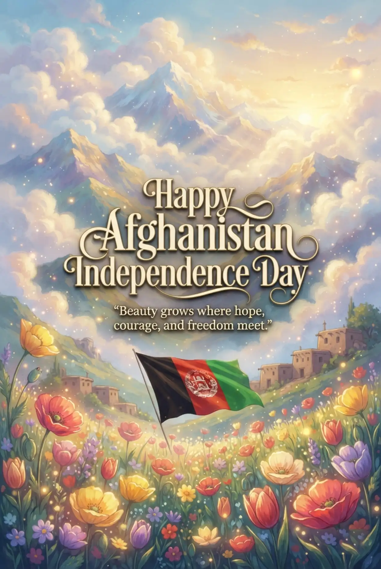 Free Download Afghan Independence Day 2026 Wishes Hd Images - High Quality Afghan Independence Day 2026 Image
