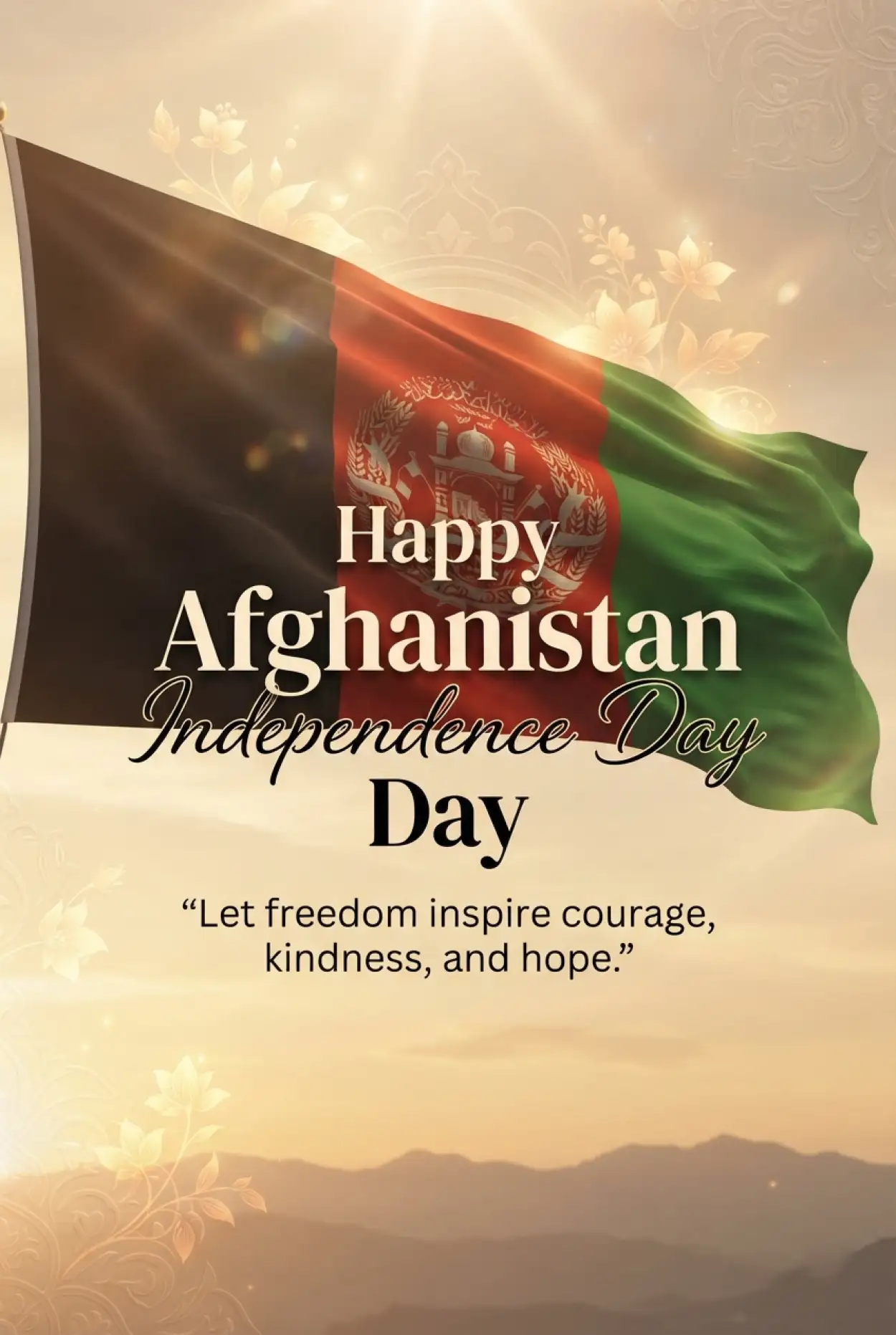 Free Download Afghanistan Independence Day 2026 Free Images - High Quality Afghan Independence Day 2026 Image
