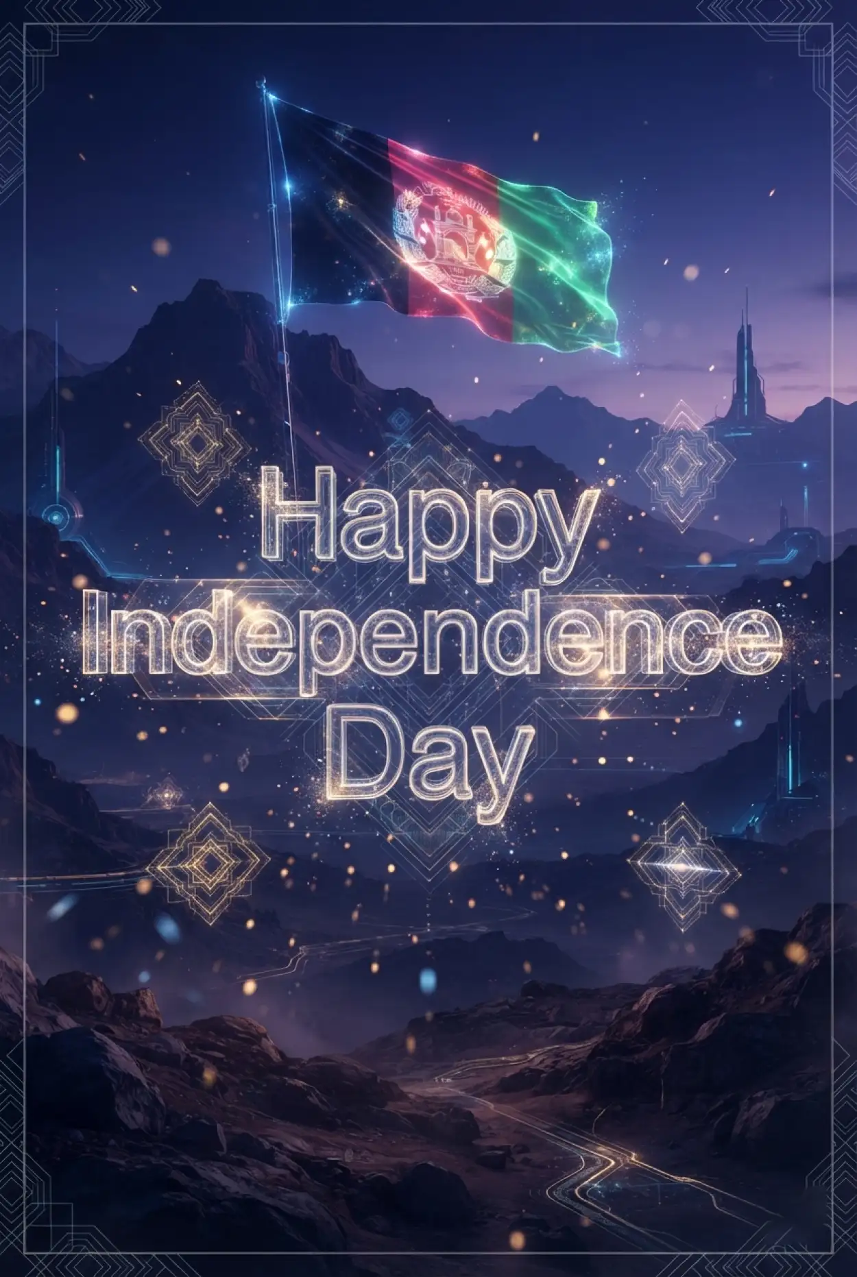 Free Download Afghanistan Independence Day 2026 Printable Cards - High Quality Afghan Independence Day 2026 Image