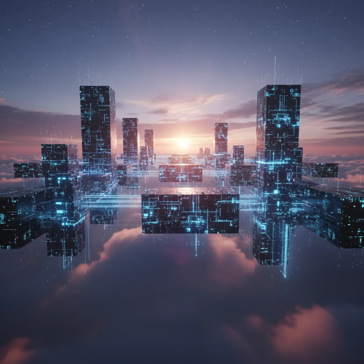 Free Download Ai Business Background With Virtual Interface - High Quality Ai Business Background Background