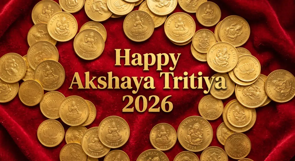 Free Download Akshaya Tritiya 2026 Wishes Gold Background - High Quality Akshaya Tritiya 2026 Wishes Background Image