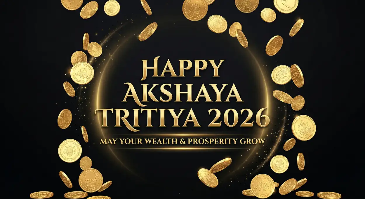 Free Download Akshaya Tritiya 2026 Wishes In Hindi - High Quality Happy Akshaya Tritiya 2026 Image