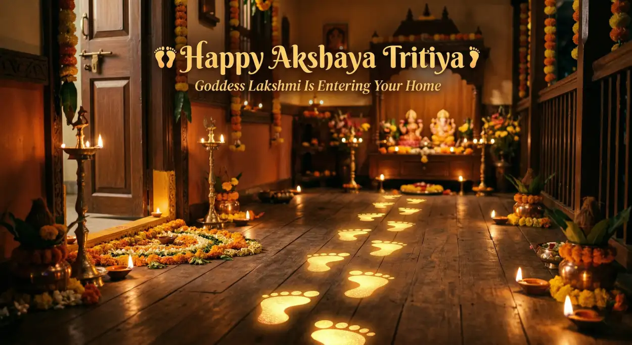 Free Download Akshaya Tritiya Festival Wishes Images - High Quality Happy Akshaya Tritiya 2026 Image