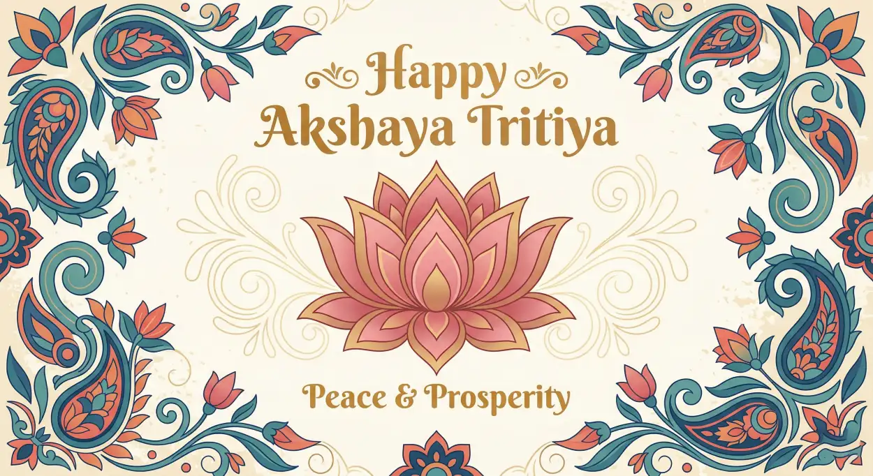 Free Download Akshaya Tritiya Greeting Card Images Free Download - High Quality Happy Akshaya Tritiya 2026 Image