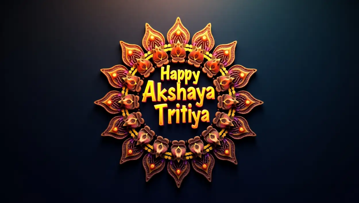 Free Download Akshaya Tritiya Photo Frame For Whatsapp - High Quality Happy Akshaya Tritiya Background