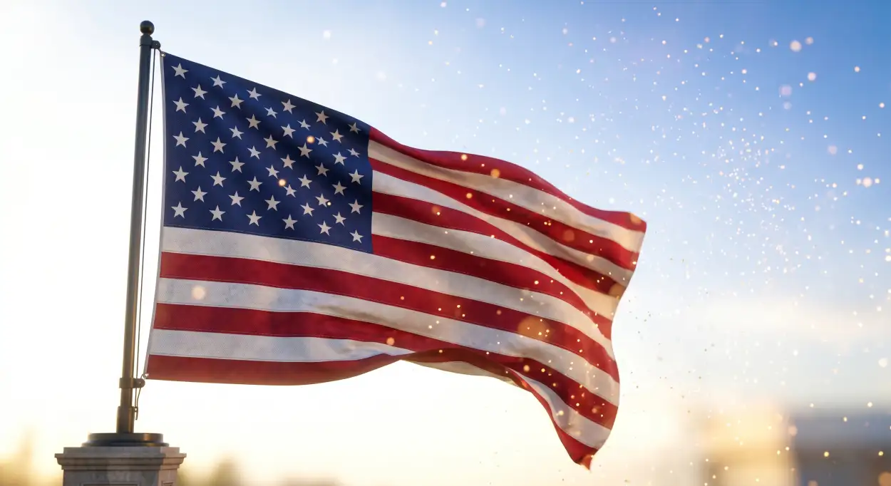 Free Download American Flag Images For Patriotic Greeting Cards And Invitations - High Quality Usa Flag Image