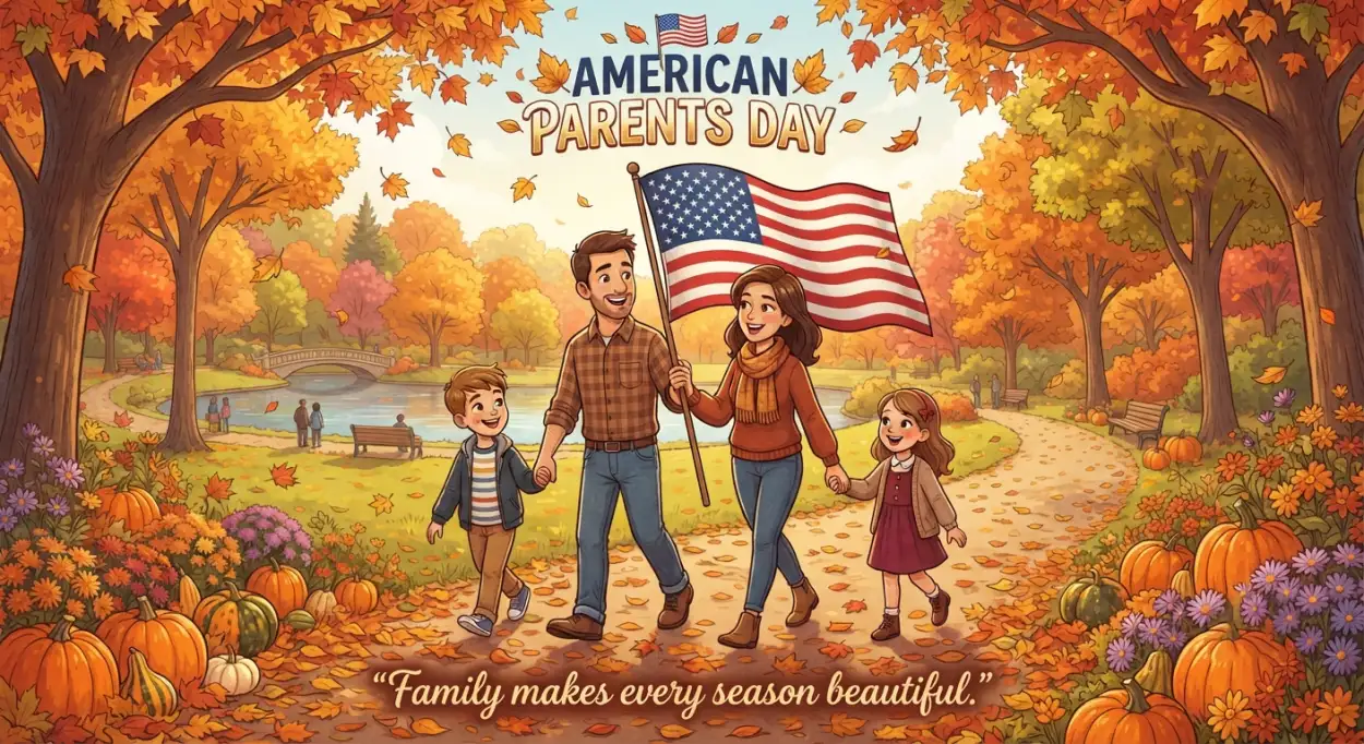 Free Download American Parents Day Wishes Images - High Quality American Parents Day 2026 Image