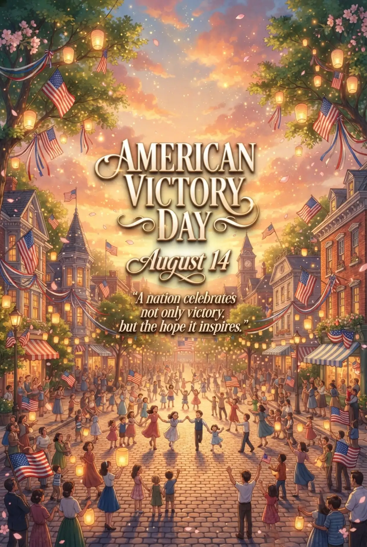 Free Download American Victory Day Celebration 2026 - High Quality American Victory Day 2026 Image
