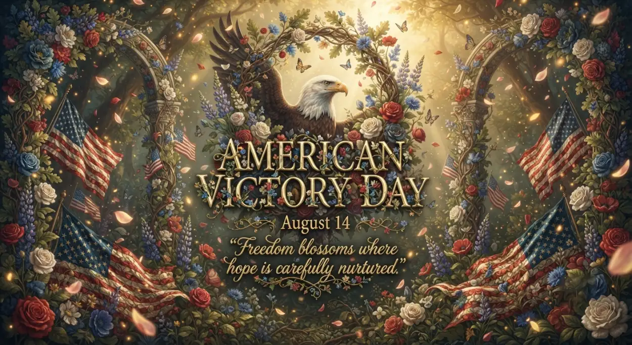 Free Download American Victory Day Celebration Artwork - High Quality American Victory Day 2026 Image