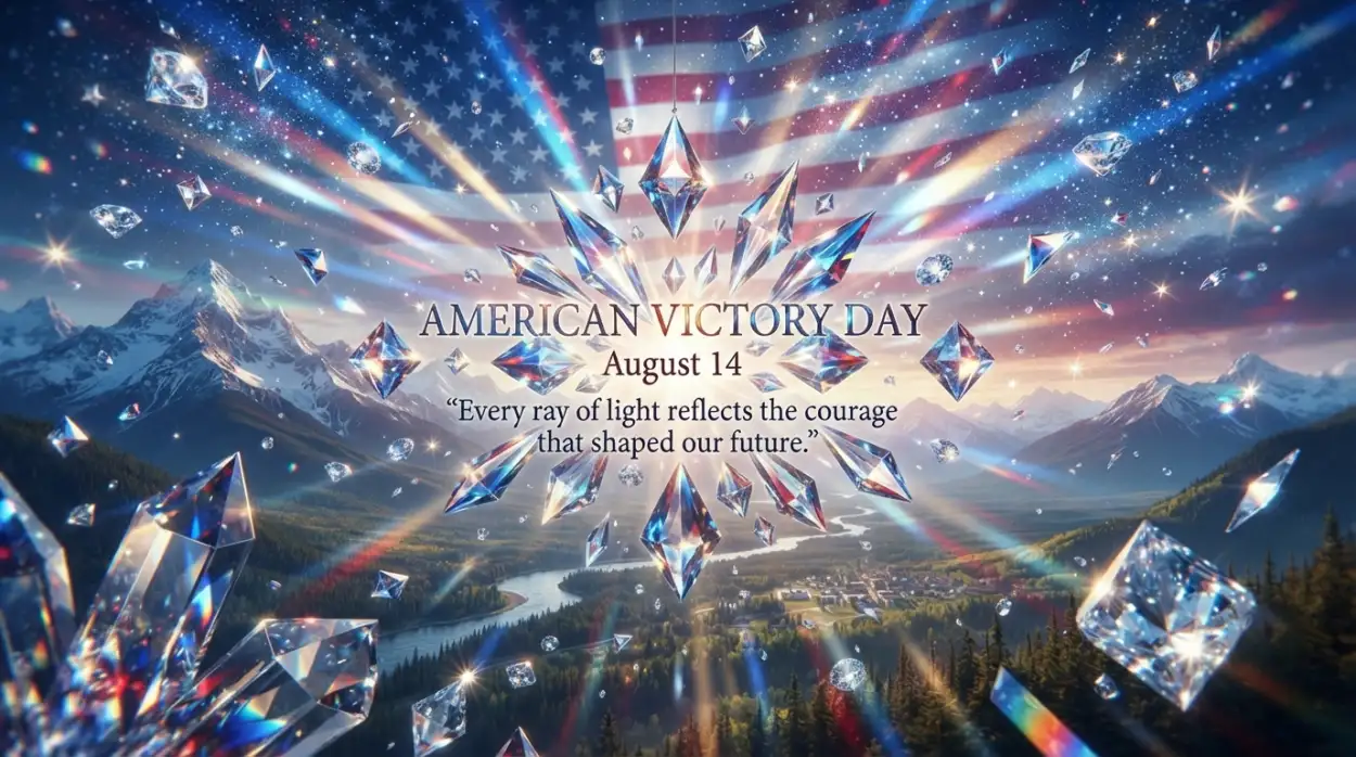 Free Download American Victory Day Commemorative Artwork - High Quality American Victory Day 2026 Image