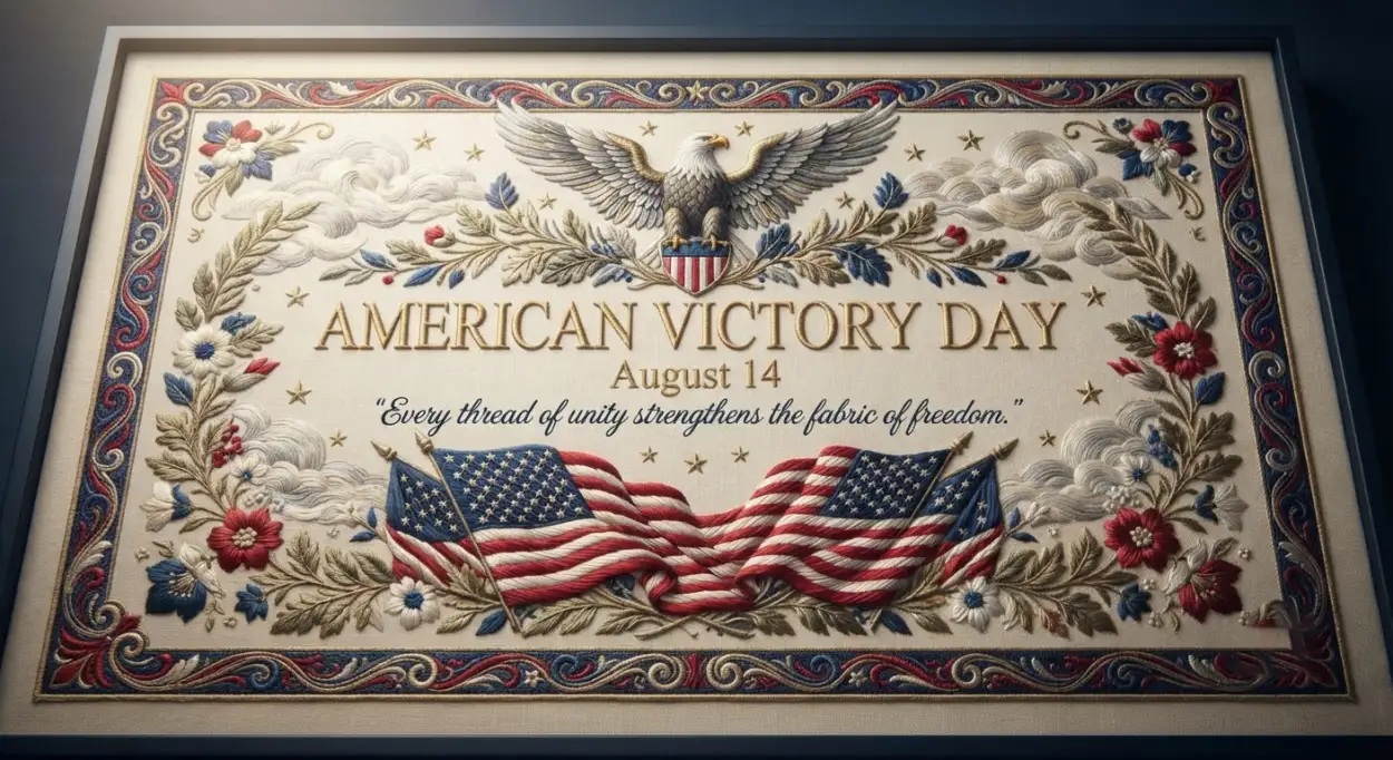 Free Download American Victory Day Creative Artwork - High Quality American Victory Day 2026 Image
