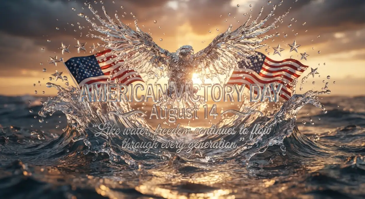 Free Download American Victory Day Flag Background - High Quality American Victory Day 2026 Background Image