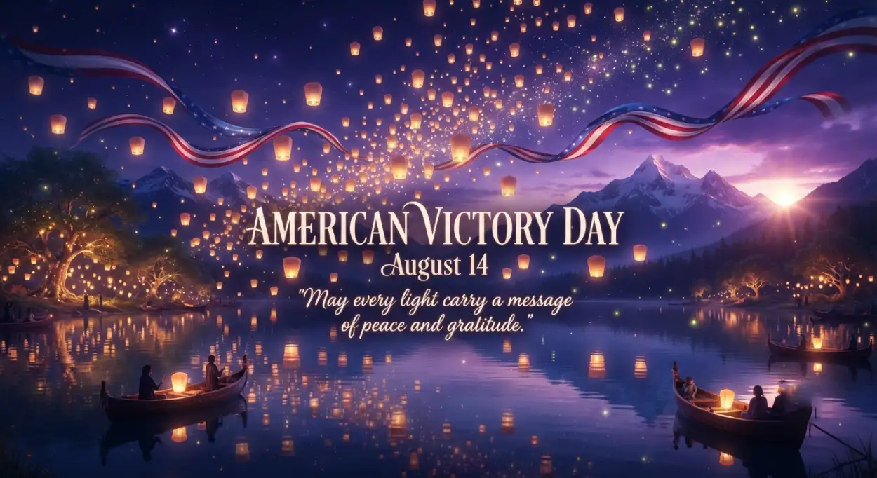 Free Download American Victory Day Holiday Design - High Quality American Victory Day 2026 Image