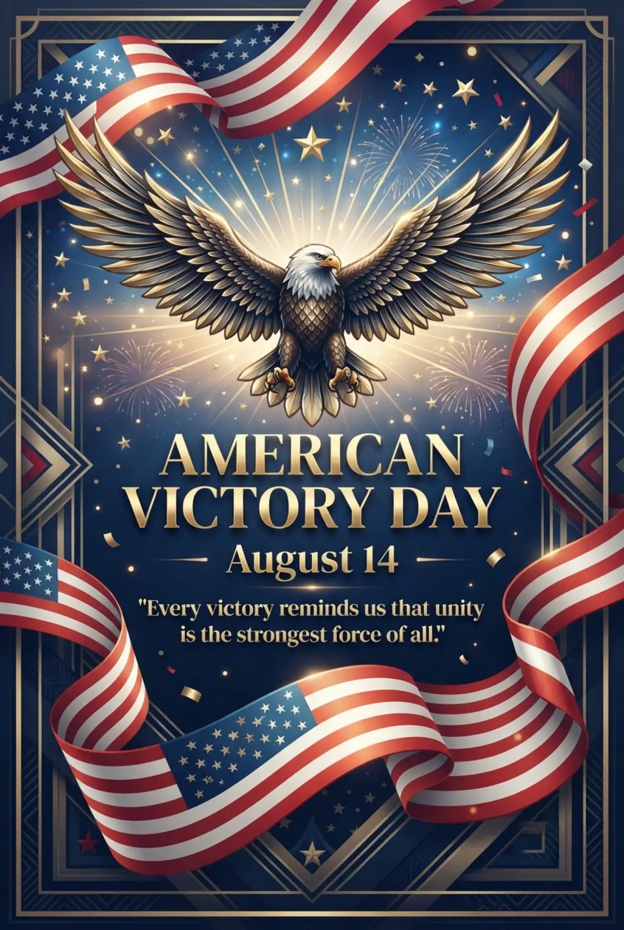 Free Download American Victory Day School Activities - High Quality American Victory Day 2026 Image