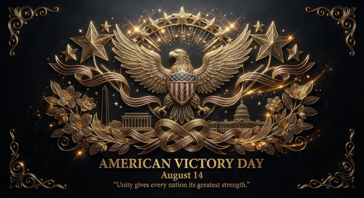 Free Download American Victory Day Social Media Post - High Quality American Victory Day 2026 Image