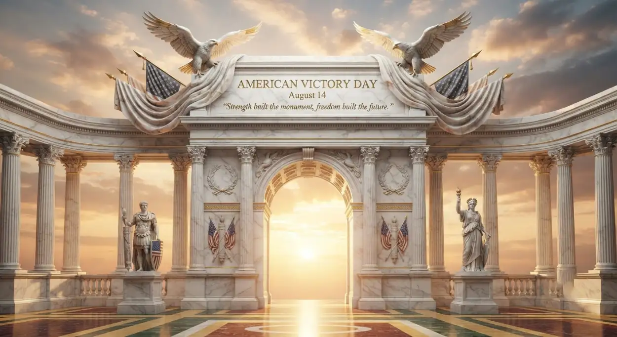 Free Download American Victory Day Stock Illustration - High Quality American Victory Day 2026 Image