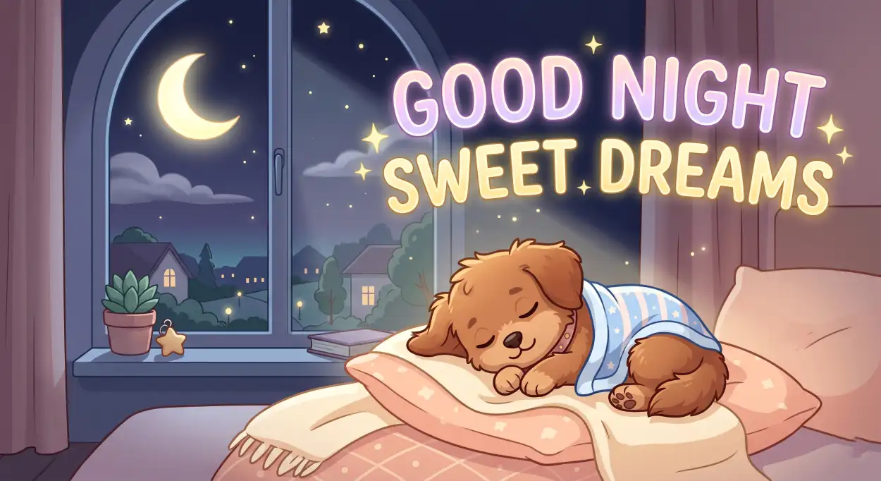 Free Download Animated Good Night Sweet Dreams Gif - High Quality Good Night Sweet Dreams Image