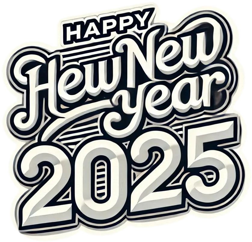 Animated Happy New Year 2025 Text Png Images - Royalty Free Happy New Year Text PNG Image | Pngmagic Free Download Animated Happy New Year 2025 Text Png Images - High Quality Happy New Year Text PNG PNG Image