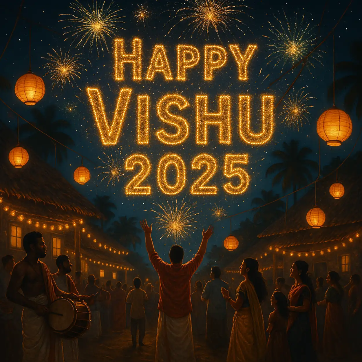Animated Happy Vishu 2025 Greeting - Royalty Free Happy Vishu 2025 Image | Pngmagic Free Download Animated Happy Vishu 2025 Greeting - High Quality Happy Vishu 2025 Background