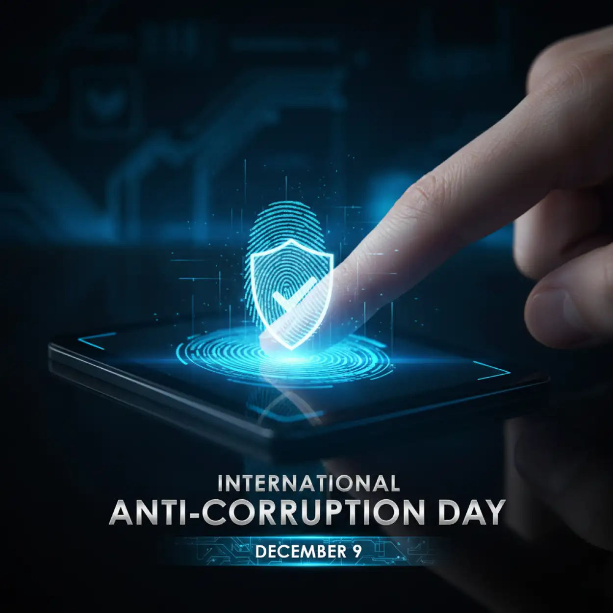 Free Download Anti Corruption Message Image For Students - High Quality International Anti Corruption Day Background