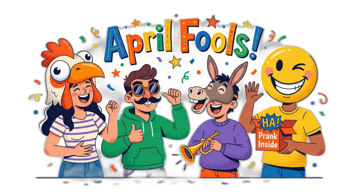 Free Download April Fools Day Png Prank Celebration Design - High Quality April Fools Day PNG Transparent PNG