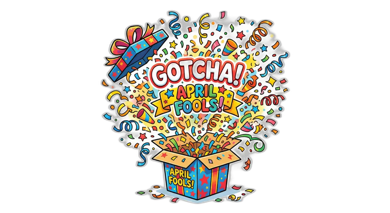 Free Download April Fools Day Png Prank Gift Box Illustration - High Quality April Fools Day PNG Transparent PNG