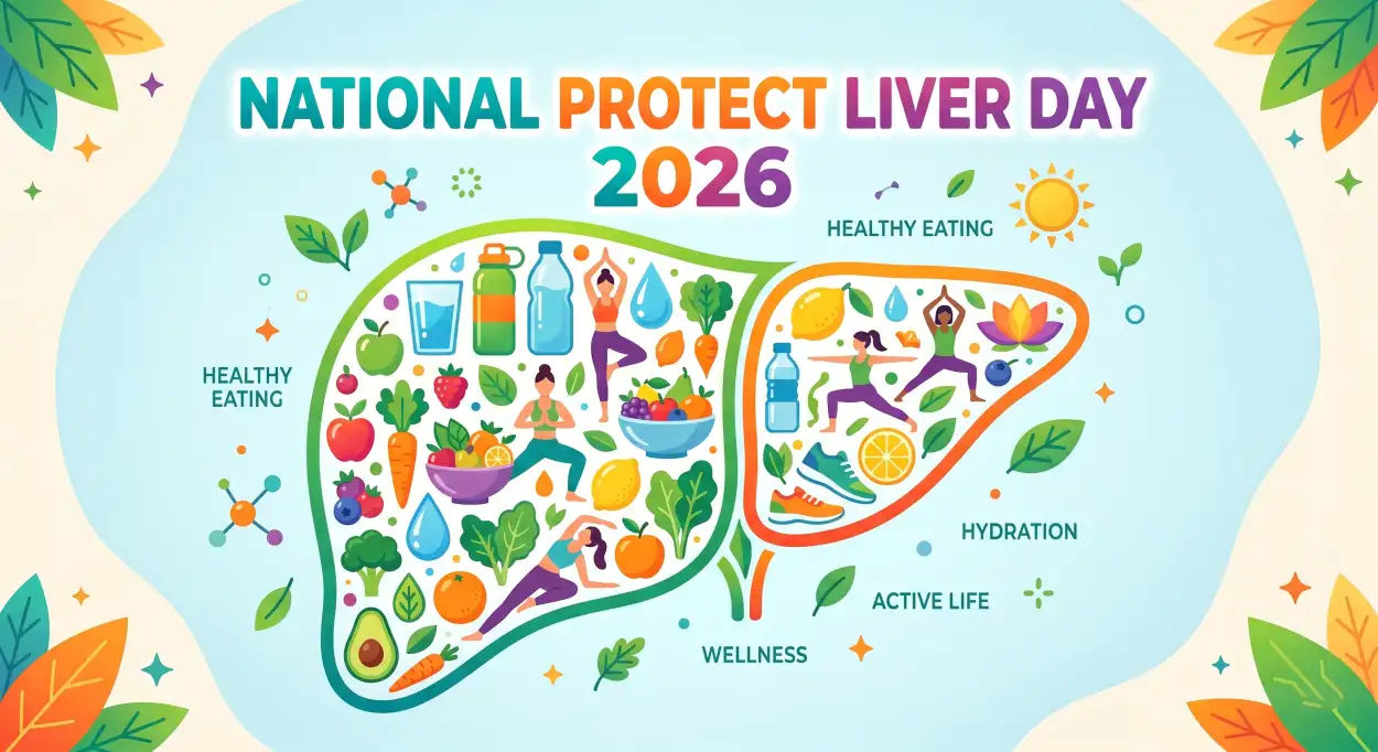 Free Download April Liver Awareness Campaign 2026 - High Quality National Protect Liver Day 2026 Image
