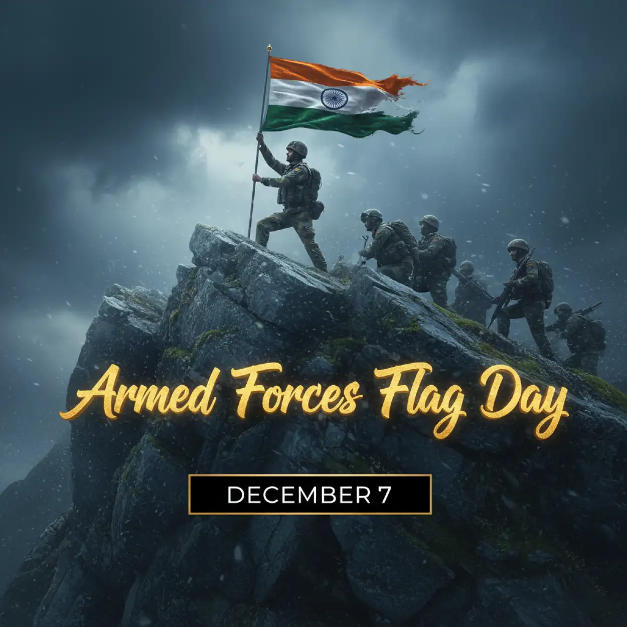 Free Download Armed Forces Flag Day Reel Background - High Quality Armed Forces Flag Day Background