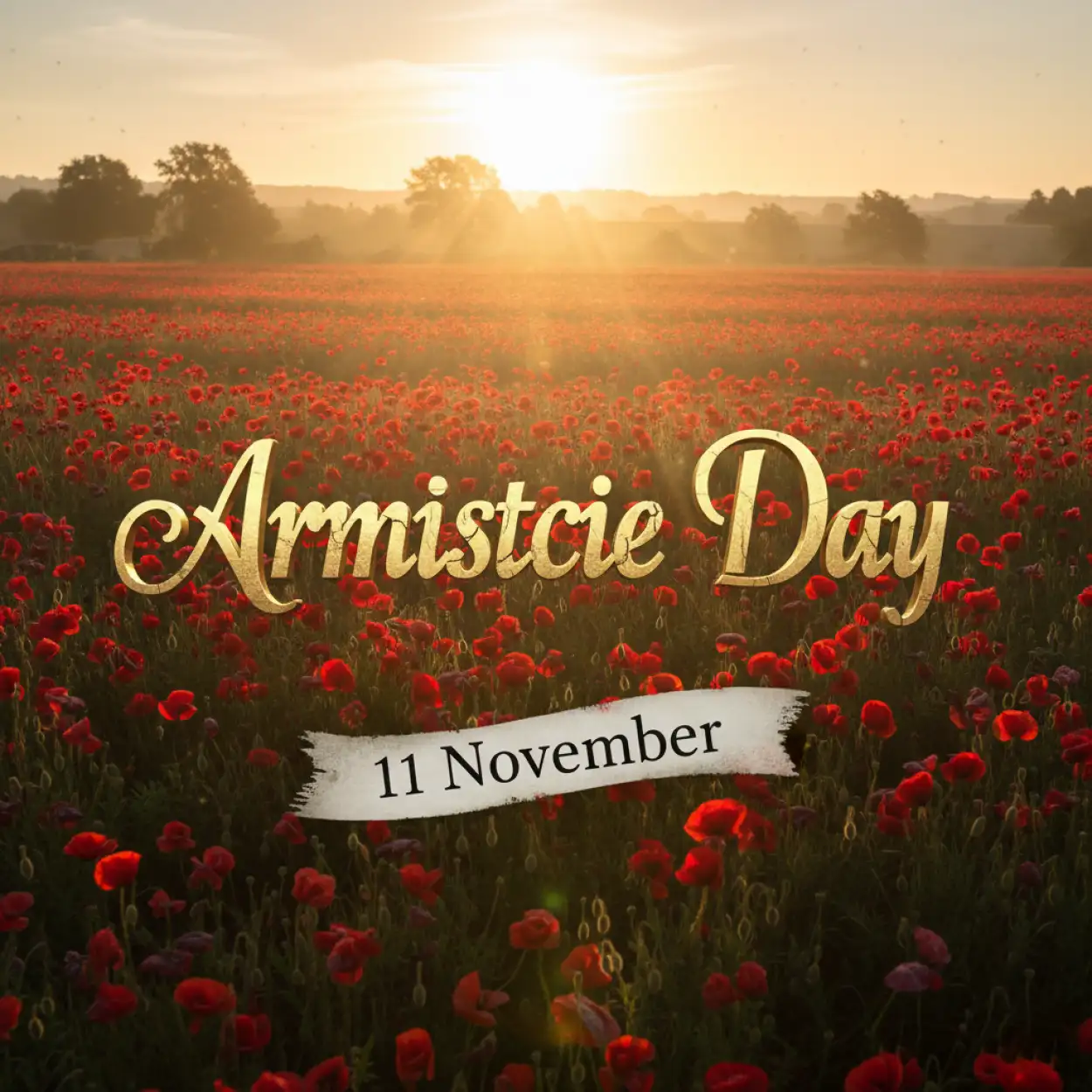 Free Download Armistice Day 2025 Banner For Websites - High Quality Armistice Day Background