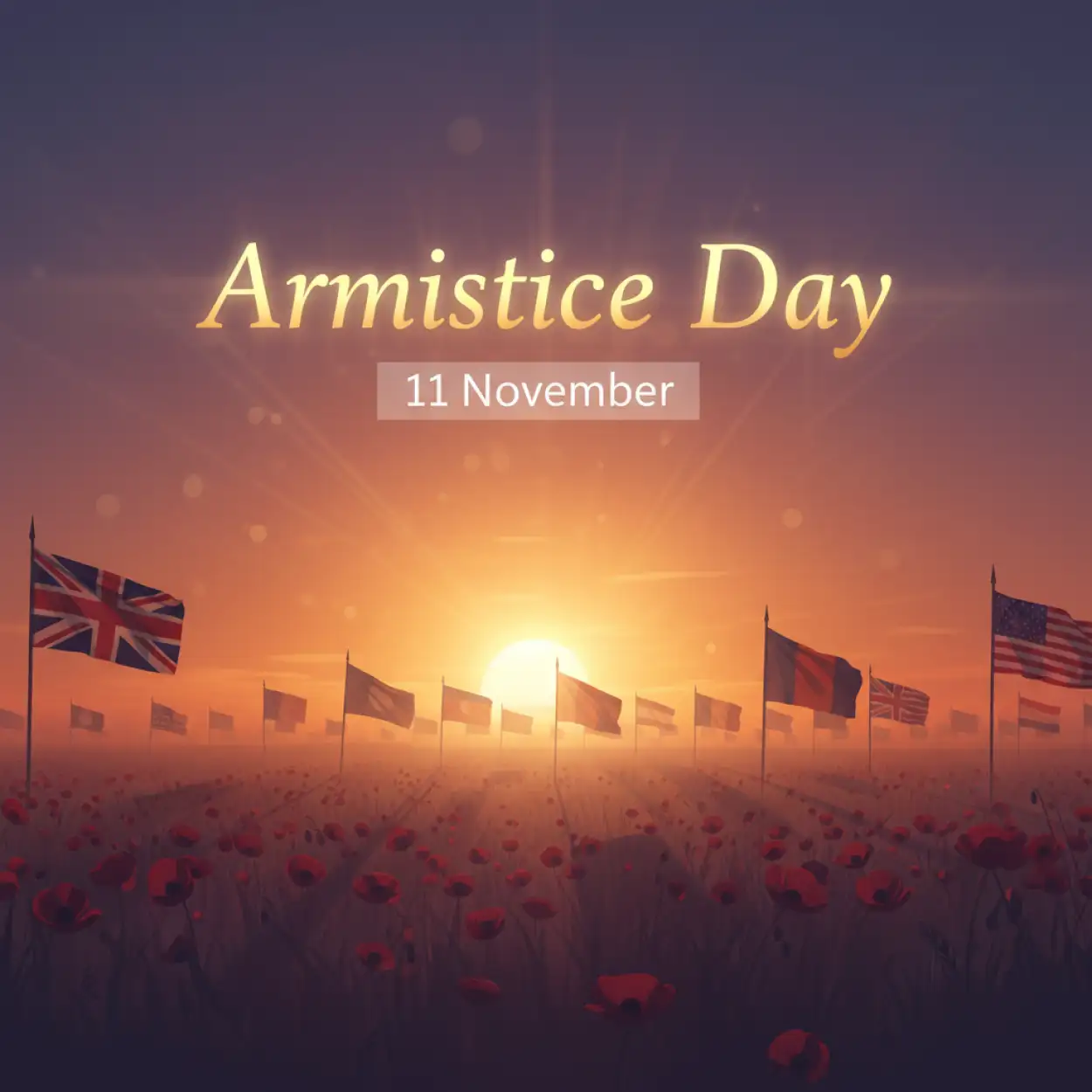 Free Download Armistice Day Field Of Poppies Landscape Image - High Quality Armistice Day Image