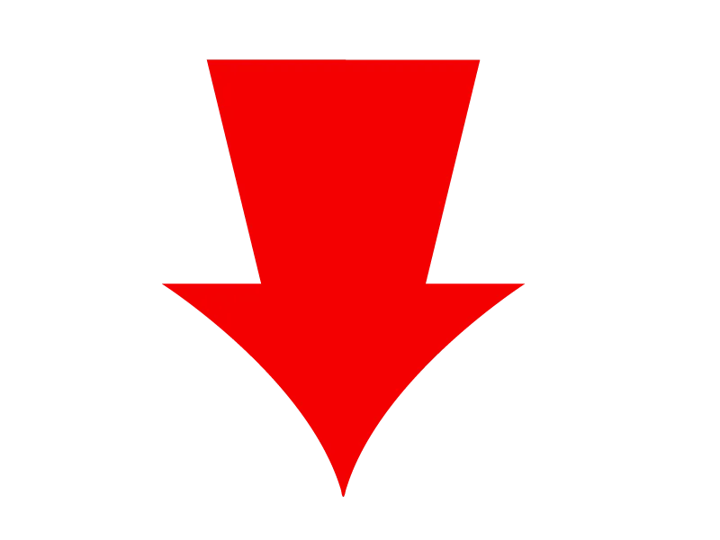Free Download Arrow Pointing Down Png - High Quality Arrow PNG Image