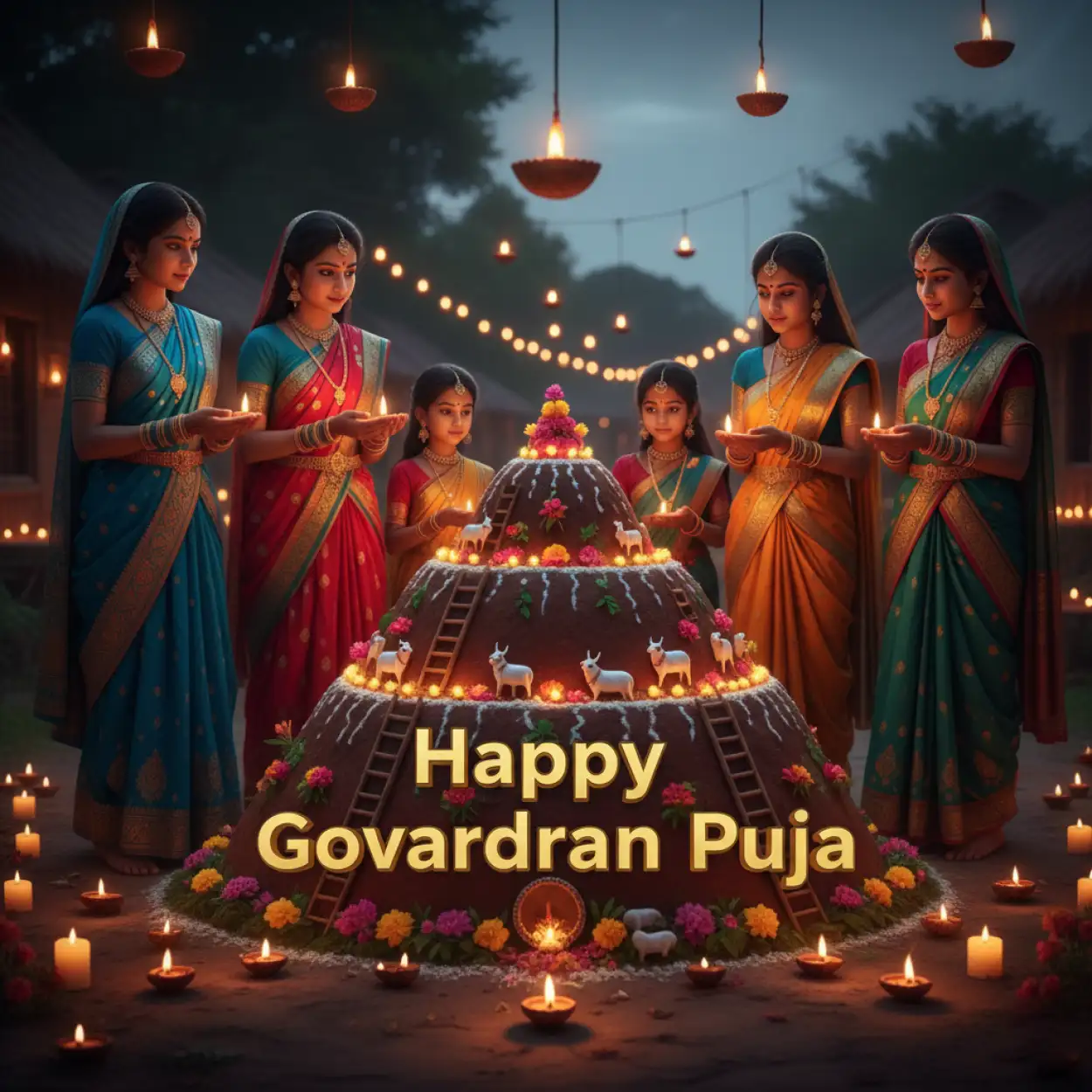 Artistic Top-view Of Annakut Arrangement With Vibrant Colors - Royalty Free Happy Govardhan Puja 2025 Image | Pngmagic Free Download Artistic Top-view Of Annakut Arrangement With Vibrant Colors - High Quality Happy Govardhan Puja 2025 Background