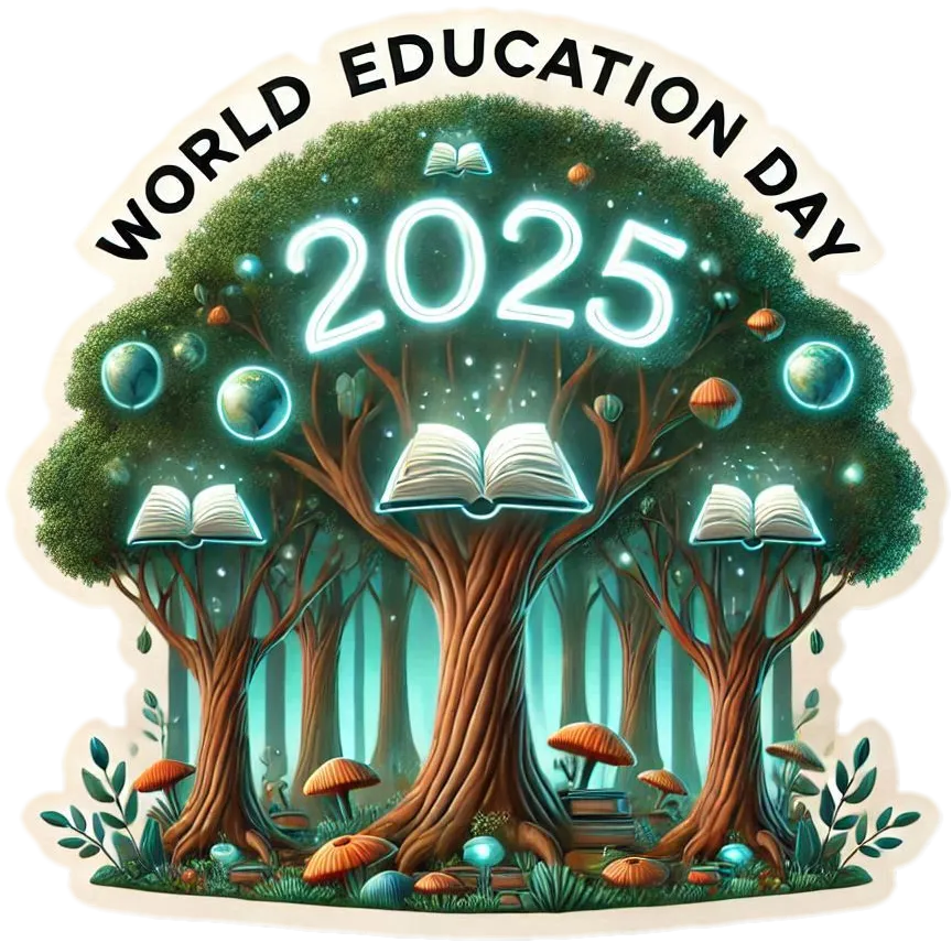Artistic World Education Day 2025 Png Elements - Royalty Free World Education Day Png Image | Pngmagic Free Download Artistic World Education Day 2025 Png Elements - High Quality World Education Day Png PNG Image