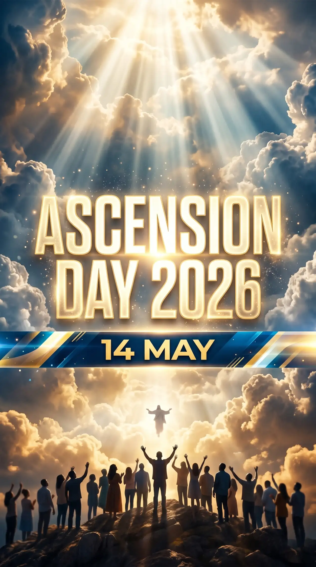 Free Download Ascension Day 2026 Images - High Quality Ascension Day 2026 Wishes Image