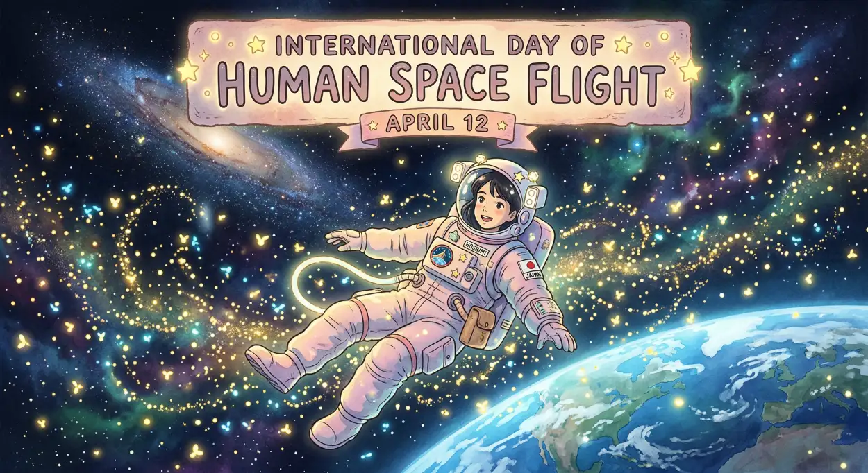 Free Download Astronaut Images Free Download Hd - High Quality International Day Of Human Space Flight 2026 Image