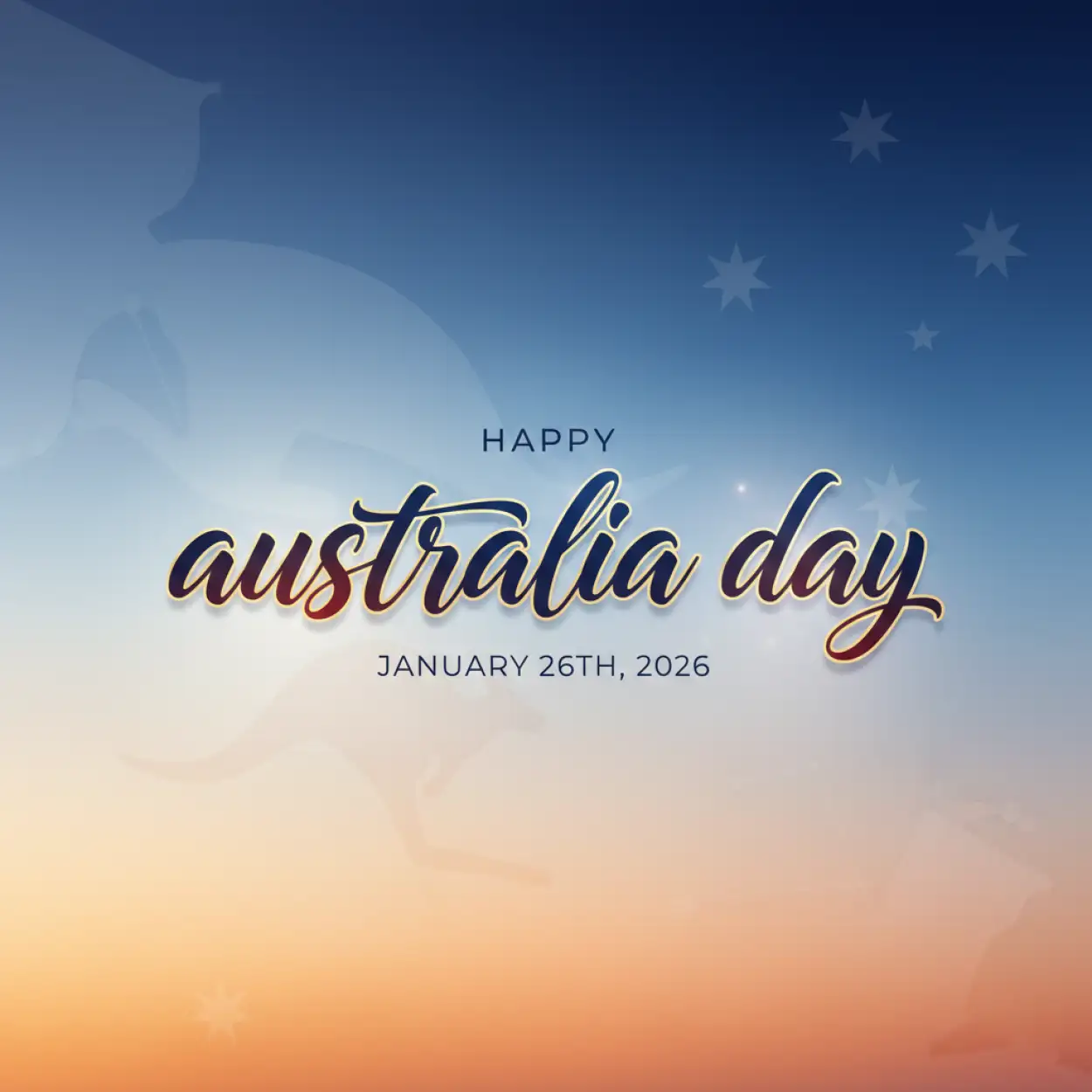 Free Download Australia Day Digital Marketing Post - High Quality Happy Australia Day Background
