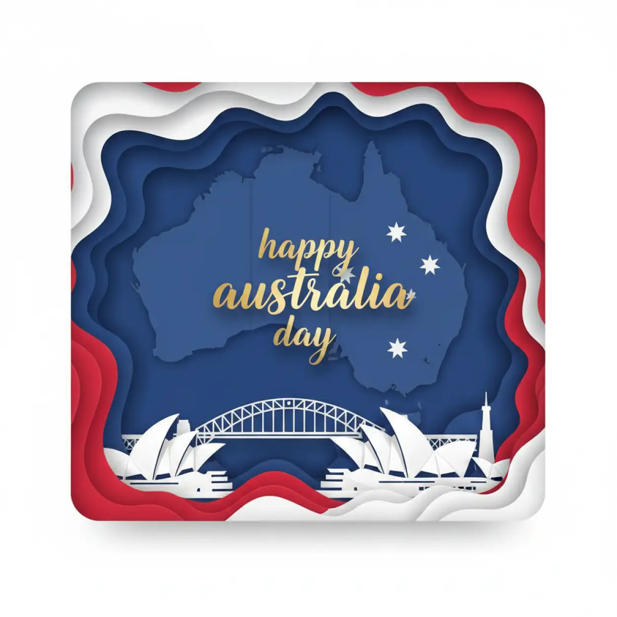 Free Download Australia Day Festival Background - High Quality Happy Australia Day Background