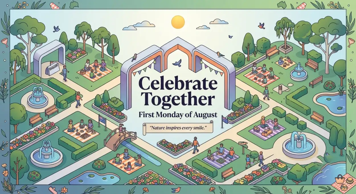 Free Download Australia Picnic Day 2026 Celebration Graphics - High Quality Australia Picnic Day 2026 Image