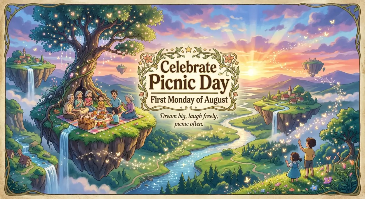 Free Download Australia Picnic Day 2026 Facebook Cover - High Quality Australia Picnic Day 2026 Image
